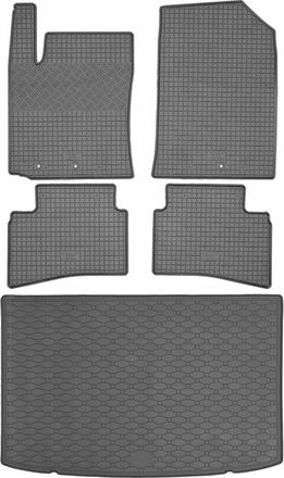 OEM Kia Stonic Crossover De Octubre De 2017. Juego De Alfombrillas De Goma Para Coche Y Alfombrilla Para Maletero