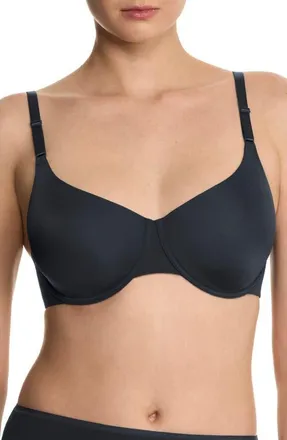 Natori Liquid Full Fit Balconette T-Shirt Bra in Storm Cloud at Nordstrom, Size 34Ddd