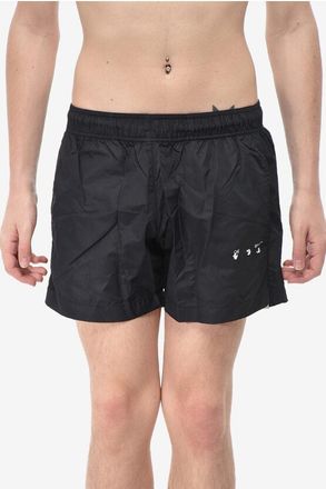 Off-white Boxer Swim Trunks DIAG OW With Print size Xxs