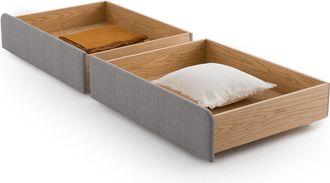 La Redoute Interieurs Set van 2 opberglades voor bed Elori