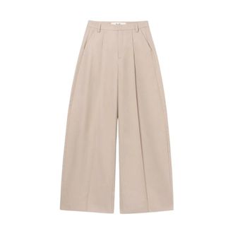S&eacute;fr Wide Trousers, male, Beige, Size: XL Otto Wide Trousers