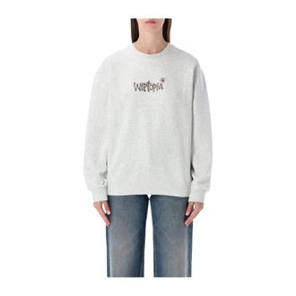 Carhartt Work in Progress Sudadera con logo bordado - Sweatshirts & Hoodies - Mujer - Blanco - S