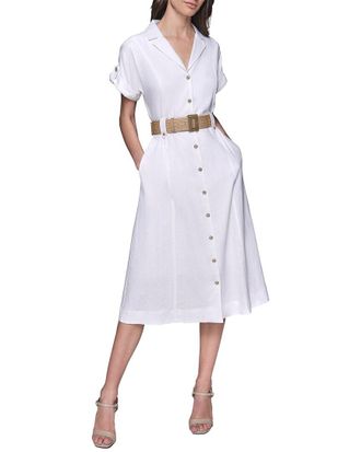 Karl Lagerfeld Karl Lagerfeld Linen-Blend Dress