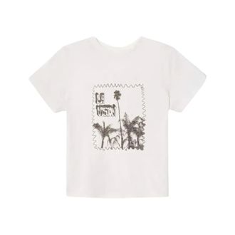 Re/Done Classic Tee - - Tops - Donna - Bianco - M