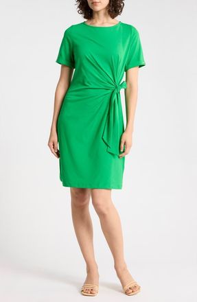 DKNY Faux Wrap Dress in Fern Green at Nordstrom Rack, Size X-Large