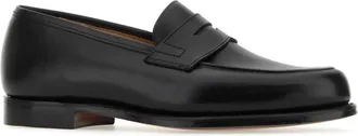 Crockett & Jones Mens Grantham 2 Black Mocassini Loafers