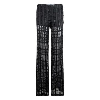 Alberta Ferretti Mujer, Pantalones, Negro, Talla: S