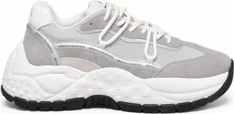 A|X Armani Exchange Chunky Sneakers - Grey/Beige