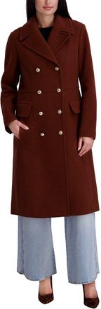 Kenneth Cole Wool-Blend Long Jacket