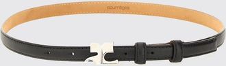 Courr&egrave;ges Belt COURR&Egrave;GES Woman color Black