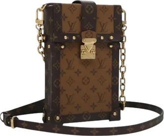 Louis Vuitton Pre-owned Monogram Reverse Schoudertas - Dames - Vintage Schoudertas - Bruin - ONE Size - Vintage