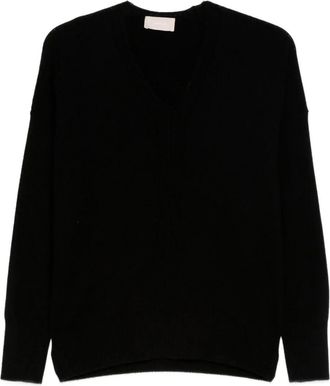 Drumohr Long Sleeve V-Neck Sweater