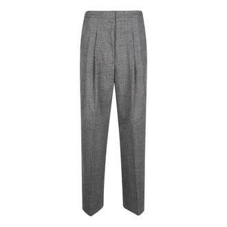 Pantaloni Torino Grace Pant - female - PT Torino - Wide Trousers - Gray - XS - Trousers