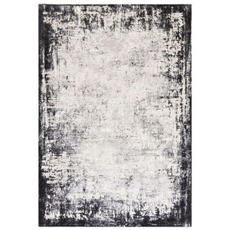 Novatrend Alfombra de sal&oacute;n moderna gris 200x290 cm