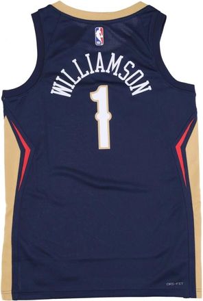 Nike Zion Williamson Basketball Tank Top - Heren - Fitness - Blauw - XS - Polyester - Fitness