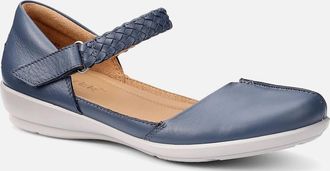 Hotter Womens Lake Womens Wide Fit Mary Jane Shoes - Navy - Size: 4.5