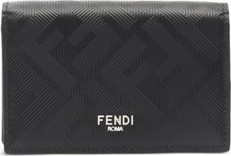 Fendi Portacarte Shadow Zucca anni 2020 - Nero