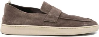 Officine Creative Herbie 001 Suede Loafers - Heren - Loafers - Bruin - 47 EU - Su&egrave;de - Schoenen