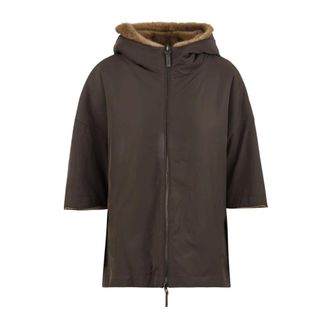Lou Andr&eacute;a Parka Reversible de Pelo Sint&eacute;tico - Jackets - Mujer - Marr&oacute;n - S