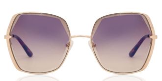Guess GU7721 32F Womens Sunglasses Gold Size 60