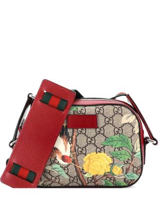 Gucci Camera Shoulder Bag Tian Print GG Coated Canvas Mini crossbody bag - Multicolore