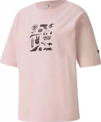 Puma (WMNS) DOWNTOWN GRAPHIC Tee 533050-36
