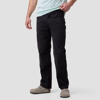 Backcountry Rambler Stretch Canvas Workpant - Mens in Black at Nordstrom, Size 30