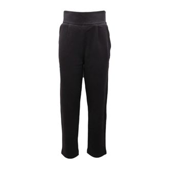 Moschino Love sweatshirt broek met zijrits - Dames - Sweatpants - Zwart - S - Katoen - Broeken