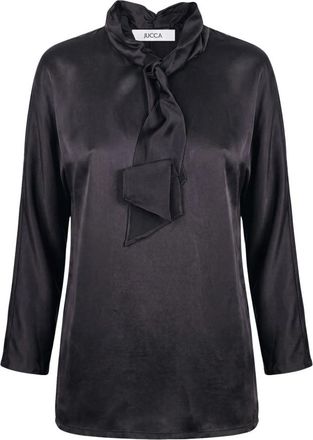 Jucca Blouse - Dames - Blouses - Zwart - XS - Overhemden