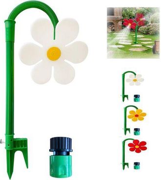 OEM Aspersor De Agua Infantil Crazy Daisy - Aspersor De 360&deg; - Flor Danzante - Para El Jard&iacute;n Y Los Ni&ntilde;os - Juguete Acu&aacute;tico Con Conector Para Manguera (b