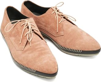 Bottega Veneta Derby a punta e dettagli cuciture - Marrone