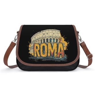 Generic ItalyRoma Crossbody Bags for Women Fashion Leather Shoulder Handbags With Adjustable Strap