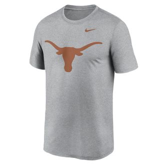 Nike Texas Primetime Legend Logo Nike Mens Dri-FIT College T-Shirt in Grey | NKGK06GTXE-PTF