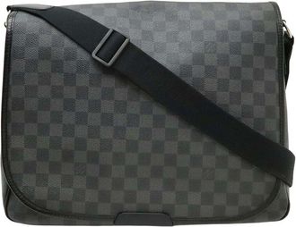Louis Vuitton Black Damier Graphite Daniel Gm (Authentic Pre-Loved)