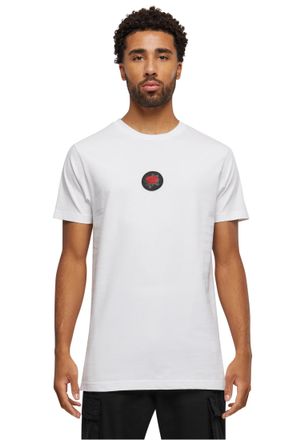 Mister Tee Mens Rose Patch Tee T-Shirt, White