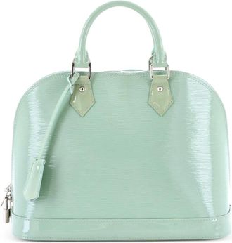Louis Vuitton Alma Handbag Epi Leather PM satchel - Groen