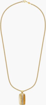 Nialaya Gold Trinity Pendant Necklace in None at Nordstrom