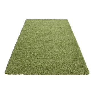 Nazar Rugs Alfombra de interior de pelo largo Verde-80x250