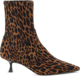 Stuart Weitzman Naomi 50mm enkellaarzen - Bruin