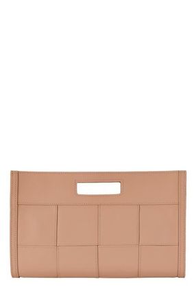 Gigi New York REMY CLUTCH in Cappuccino at Nordstrom