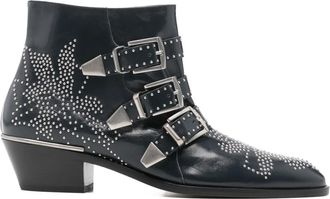 Chlo&eacute; Stivali con borchie - Blu