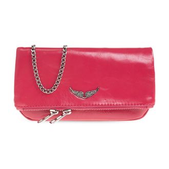 Zadig&Voltaire Rock Nano Shoulder Bag - female - Zadig & Voltaire - Cross Body Bags - Pink - ONE SIZE - Bags