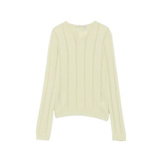 Paloma Wool Pointelle-knit V-neck Sweater