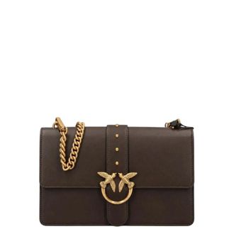 Pinko Love One Classic ST Small - Bags - Mujer - Marr&oacute;n - ONE SIZE