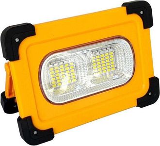 Trade Shop Trade Shop - Faro Faretto Led 80w Con Solare Pannello Recaricabile Torcia Da Lavo 92183