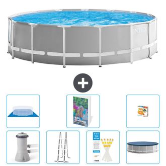 Intex Piscina Prism Frame Redonda - 457x122 Cm - 8-piezas S568