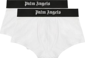 Palm Angels Cotton Boxers Set with Elasticated Band
