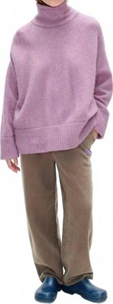 American Vintage Womens Plizzy Joggers In Chataignier Vintage