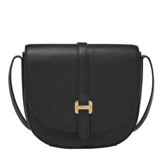 Fossil Womens Emery Leather Crossbody