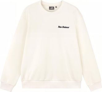 New Balance Lifestyle Pullover Asia Sizing White Black 5CD38141-IV